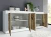 INOSIGN Sideboard Basic Breite 207 cm, Kommode 4 Türen, Anrichte, Metallgriff, moderne Rahmenoptik, viel Stauraum, Farbauswahl Bild 4