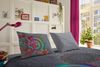 Traumschloss Bettwäsche Comfort Baumwolle, Flanell, 2 teilig, bunte Mandalas auf grauem Hintergrund Bild 2