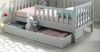 Bettschublade Karie 139x74x14 Bettschubkasten MDF Grau Bild 3