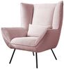 KAWOLA Sessel IVA Relaxsessel Cord rosa 112 x 94 x 90 cm Bild 3