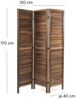 DESIGN DELIGHTS Paravent RAUMTEILER COTTAGE, Holz 170x120cm (HxB) Sichtschutz Paravent Raumtre Bild 2