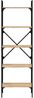 vidaXL Bücherregal 5 Fächer Sonoma-Eiche 56x31,5x174 cm Holzwerkstoff 833344 Bild 4