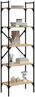 vidaXL Bücherregal 5 Fächer Sonoma-Eiche 56x31,5x174 cm Holzwerkstoff 833344 Bild 3