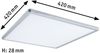 Paulmann No. 70995 LED Panel Atria Shine 420x420 mm 3000K 22W Chrom matt dimmbar Bild 3