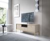 AX LIVING Möbel für TV Domiti 154 cm Breite Modern in Beige Bild 2