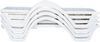 Sonnenliege OLAF 4er Set klappbar stapelbar - 54 x 187 x 30 cm, Kunststoff, Weiß | Gartenliege Strandliege Bild 4