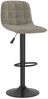 vidaXL Barhocker Hellgrau Samt [333980] Bild 2