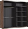 Küchenklapphängeschrank Rimini 80x72cm Hochfaltklappe matt lackiert Farbe: RAL 6004 blaugrün matt / weiß RI-W8B/80-AV Bild 4