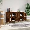 vidaXL Sideboards 2 Stk. Räuchereiche 60x35x70 cm Holzwerkstoff 3185756 Bild 3