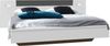 Schlafzimmer-Set >ANGIE< in WEISS + GRAPHIT - 241x81x210cm (BxHxT) Bild 2