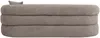 Vente-unique - LAPIOTA Sofa Stoff Schokoladenbraun - B 91 cm x H 75 cm x L 220 cm Bild 3