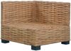 vidaXL Ecksofa mit Kissen Natürliches Rattan 286279 Bild 4