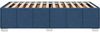 vidaXL Bettgestell ohne Matratze Blau 90x200 cm Stoff 3284810 Bild 5