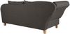 Recamiere mit Armteil links klappbar Katia Bezug Flachgewebe Buche natur / braun 22652 Bild 4