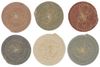 Ib Laursen - 6er Set Untersetzer für Gläser und Flaschen Baumwolle Rund 6889-99 Bild 4