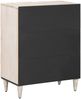 vidaXL Aufbewahrungs-Sideboard Weiß 60 x 33,5 x 75 cm Massivholz Mango 4018370 Bild 5