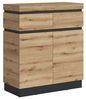Schuhschrank Colditz / Corte, Holzwerkstoff, Holzfarben, 101 x 116 x 45 cm Bild 3