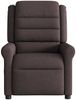 vidaXL Massagesessel Elektrisch Dunkelbraun Stoff 3303309 Bild 5