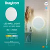 LED Außenwandleuchte 8W 3CCT – Rund Weiß – 760 lm – IP65 Ø120 mm Bild 3