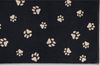 Cawö Badematte Duschvorleger We love Dogs 6247-93 Pfoten Schwarz 50x80 Bild 2