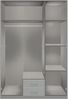 Wimex Kleiderschrank Marburg erhältlich in den Breiten 135cm & 180cm inkl. Spiegel und zwei Schubladen Bild 3