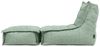 icon Sitzsack Outdoor mit Liege und Fußhocker „Dolce“ (Spar-Set, 1 x Sitzsack, 1 x Fußhocker), 75x75x96cm, Made in Germany, UV-beständig, wetterfest Bild 4