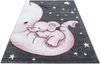 Ayyildiz Teppiche Kinderteppich Kids 560, rechteckig, Höhe: 12 mm, Elefanten Kinder Design, Kurzflor Bild 4