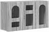 vidaXL Sideboard ELST Graues Sonoma 100 x 35 x 59 cm Holzwerkstoff 891350 Bild 2