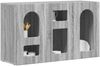 vidaXL Sideboard ELST Graues Sonoma 100 x 35 x 59 cm Holzwerkstoff 891350 Bild 3