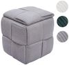 MCW Sitzhocker MCW-Q47, Inklusive Staufach unter dem Deckel, Hohe Stoffqualität (260g/m) Bild 3