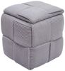 MCW Sitzhocker MCW-Q47, Inklusive Staufach unter dem Deckel, Hohe Stoffqualität (260g/m) Bild 2