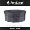 AeroCover Schutzhülle für runde Sitzgruppen Ø200xH85 cm Schutzhaube Gartentisch Tischhülle Bild 2