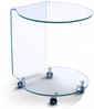 Beistelltisch >7/110< in Klarglas, Glas - 45x60x45cm (BxHxT) Bild 3