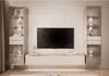 ALLHOUSE24 Wohnzimmer-Set PEONY KASCHMIR II GOLD Möbelset mit LED Glasvitrine TV Schrank, (1x TV Schrank, 2 x Vitrinen), LED Beleuchtung Bild 2