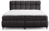 Boxspringbett Bett Schlafzimmerbett SOPHIE 180x200cm Stoff Rolf Anthrazit Bild 2