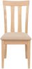 6er-Set Esszimmerstuhl HWC-G46, Küchenstuhl Stuhl, Stoff/Textil Massiv-Holz ~ naturfarbenes Gestell, beige Bild 5