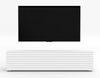AX LIVING Zivolli TV-Board 160 cm Weiß mit Lamellenfront Bild 4