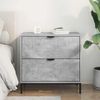 vidaXL Nachttisch Betongrau 63,5 x 36 x 61 cm Holzwerkstoff 883467 Bild 4