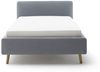 Meise Möbel Polsterbett Mattis mit Bettkasten 140x200 cm, Stoff eisblau Bild 5