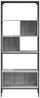 vidaXL Bücherregal 5 Böden Grau Sonoma 76x33x188,5 cm Holzwerkstoff 839006 Bild 5