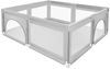 JEOBEST Laufgitter Laufstall Baby 120x120 cm Laufstall mit atmungsaktivem Netz Bild 3