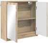 vidaXL Badezimmerspiegelschrank mit Regal Sonoma-Eiche 60 x 20 x 60 cm 888779 Bild 5