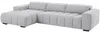 Vente-unique - LOPONZA Sofa Stoff Grau - B 183 cm x H 68 cm x L 312 cm Bild 4