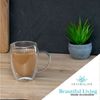 Intirilife Thermoglas, 2-tlg, Glas, Gläser Set Thermoglas Teeglas Kaffeeglas 250ml Doppelwandig (2-tlg) Bild 2