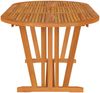 vidaXL Gartentisch 200x100x75 cm Massivholz Eukalyptus 316072 Bild 3