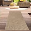 Carpetia Outdoorteppich In- & Outdoorteppich Jute-Optik, rechteckig, Höhe: 6 mm, robuste Struktur wetterfest & pflegeleicht Bild 2