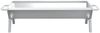 vidaXL Grill Silbern 118x42x30,5 cm Edelstahl 319969 Bild 4