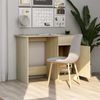vidaXL Schreibtisch mit Schublade, Spanplatte Sonoma-Eiche, 100 x 50 x 76 cm Bild 4