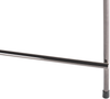 Beistelltisch Glas schwarz / silber ⌀ 40 cm LUCEA Bild 5