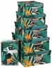 5five Simply Smart Aufbewahrungsbox Boxset Tropical 6-tlg. (Set, 6 St), stoßfeste Metall-Ecken Bild 3